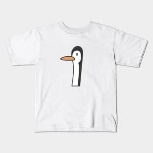 Funny Penguin Skipper Kids T-Shirt